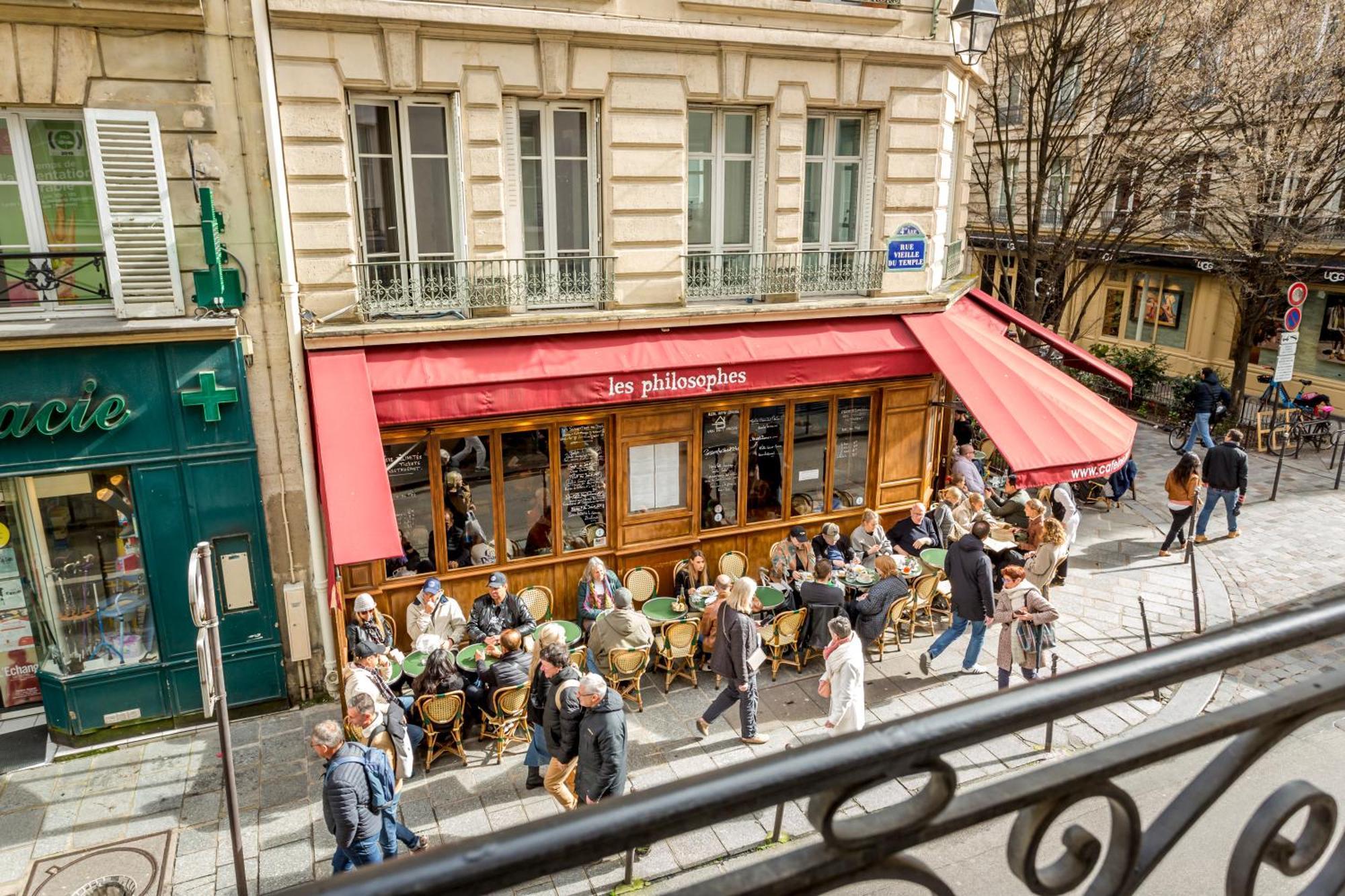 Rivoli Vieille Du Temple With Ac Apartment Paris Exterior photo